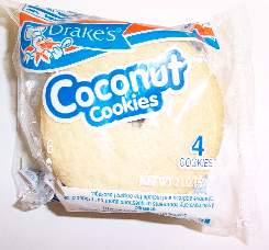 Delicious Coconut Cookies by Drakes Cakes