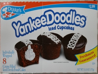 Yankee Doodles Iced Cupcakes By Drakes Cakes