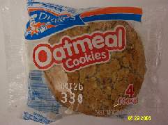 Delicious Oatmeal Cookies by Drakes Cakes
